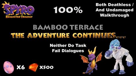 Spyro 3 Bamboo Terrace Realm Level 2 4 All Gems Dragon Eggs