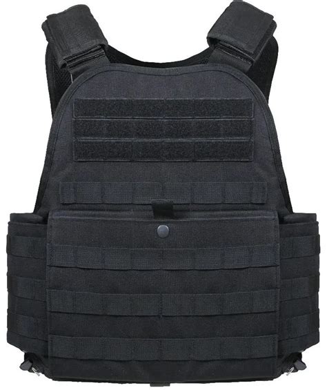 Tactical Molle Body Armor Plate Carrier Vest Available In Solid