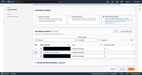 Aws Iam User Infisical