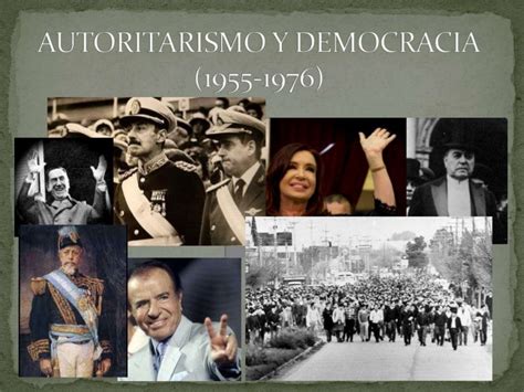 Autoritarismo Y Democracia 5to