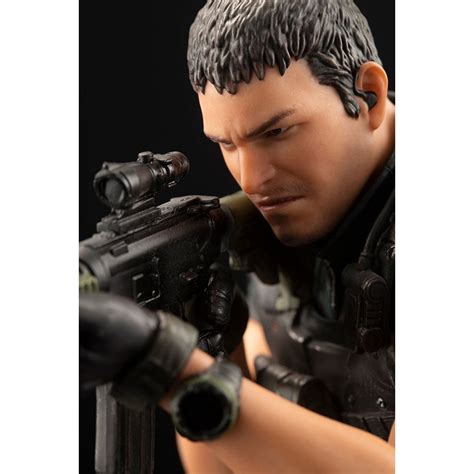 Artfx Biohazard Vendetta Chris Redfield Renewal Package 1 6 Complete Figure