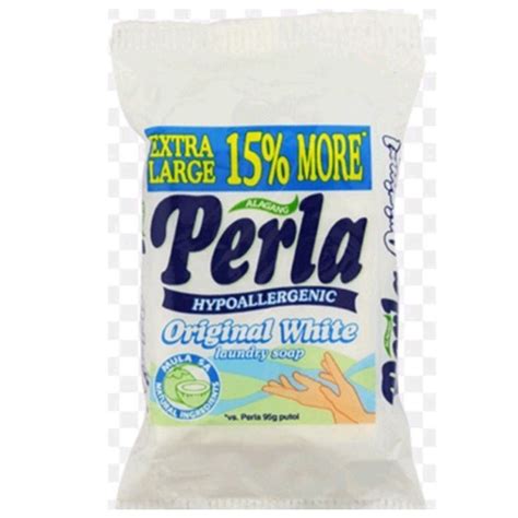 Perla Original White Laundry Soap 1 Bar Shopee Philippines