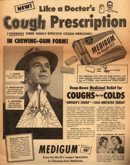 Vintage Medicine Ads Of The 1950s Page 14 Medical Photos Cough