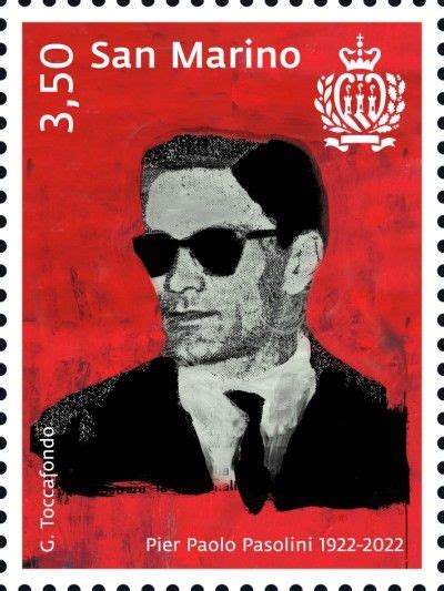 Centenario Della Nascita Di Pier Paolo Pasolini Divisione Filatelica