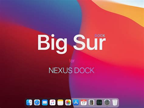 Big Sur Skin for Nexus Dock by KamranValiyev on DeviantArt