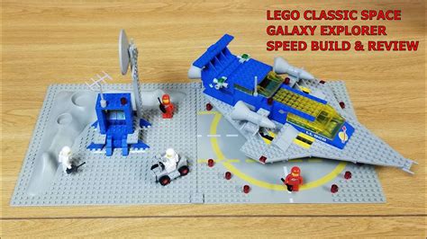 Lego Classic Space Galaxy Explorer Set 497 Speed Build And Review Youtube