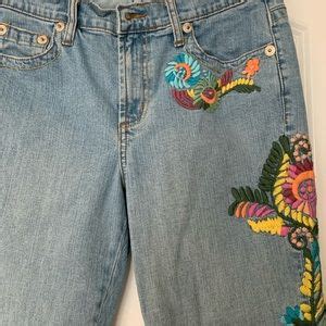 Z Cavaricci Jeans Vintage Cavaricci Embroidered Jeans Poshmark