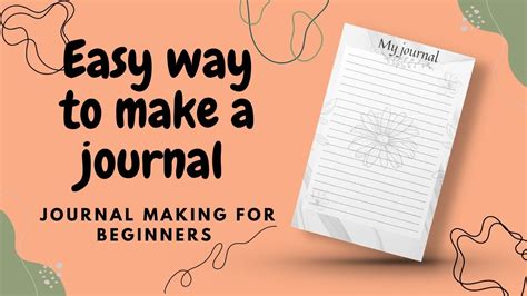 Easy Way To Make A Journal Using Canva For Free Amazon KDP Etsy