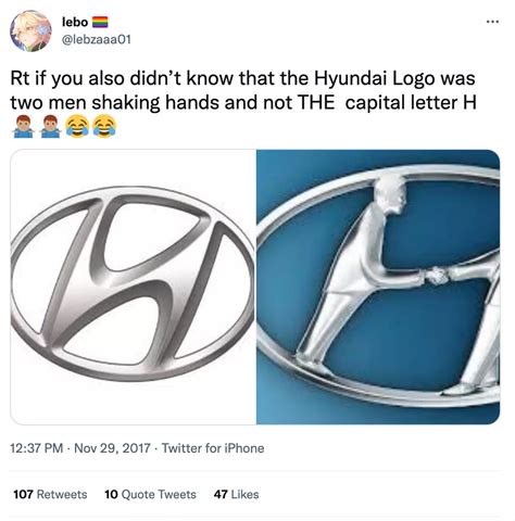 Hyundais Logo Has An Obvious Hidden Meaning Which People Are Only Just
