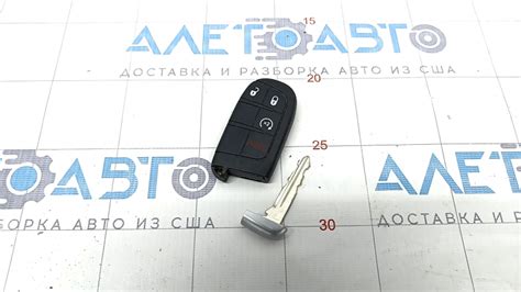Ключ Jeep Grand Cherokee WK2 14-21 smart 4 кнопки 68143500AC артикул ...