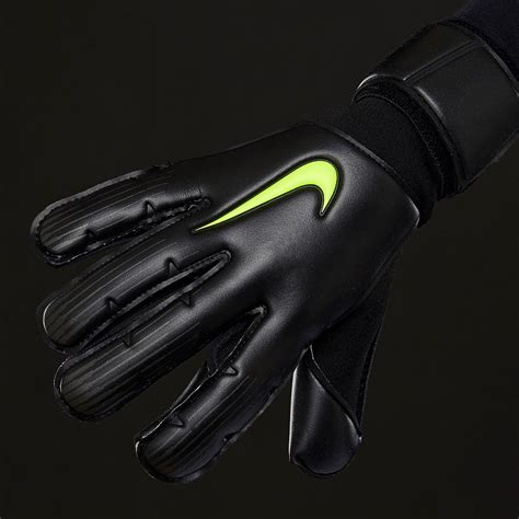 Nike Vapor Grip 3 Promo Black Black Volt Mens GK Gloves Hybrid