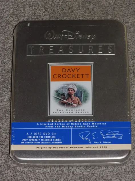 Walt Disney Treasures Davy Crocket The Complete Televised Series Ovp