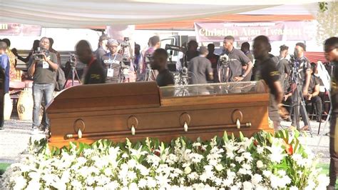 In Pictures Ghanaian Footballer Christian Atsu Laid To Rest BBC News