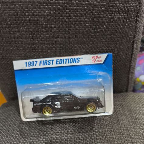 HOT WHEELS Hitam 風火輪梅賽德斯 C 級黑色 1997 第一版 蝦皮購物
