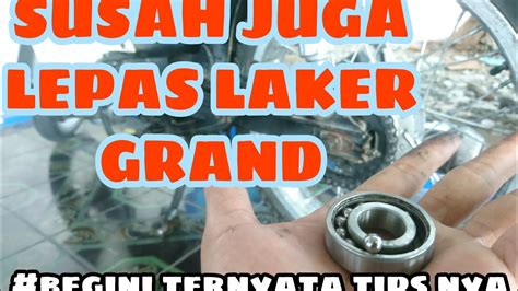 CARA PASANG DAN MELEPAS LAKER LAHER GIR RODA BELAKANG ASTREA GRAND