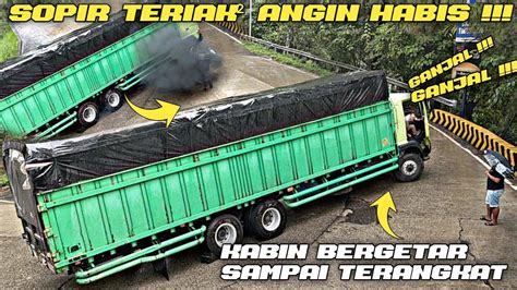 Angin Habis Sopir Panik Teriak Minta Ganjal Ke Pkjr Sitinjau Lauik