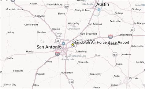 Randolph Air Force Base Airport Weather Station Record Historical