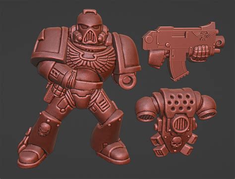 Free Stl File Monopose Firstborn Space Warrior 🛰・3d Printer Model To Download・cults