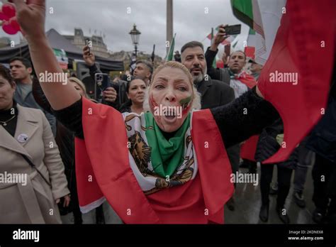 Frau Leben Freiheit Der Londoner Protest Gegen Den Iran Zieht