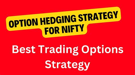 Option Hedging Strategy For Nifty Best Trading Strategy Intraday