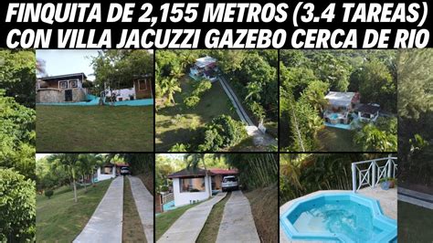 Finquita con Villa Pequeña en Yamasá Jacuzzi Gazebo río cerca 2 155