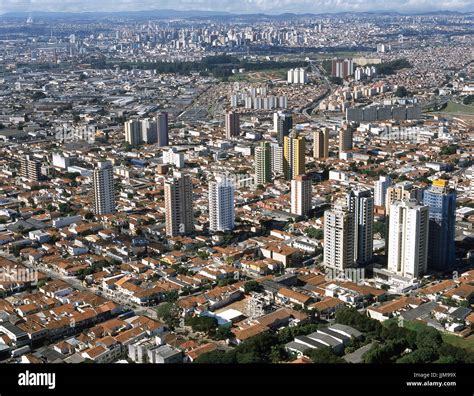 Aerial view, Ipiranga neighborhood, Sao Paulo, Brazil Stock Photo - Alamy