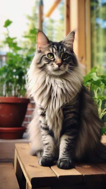 Tabby Norwegian Forest Cat - PICTURES & Breed Profile Of Tabby "Wegie" Norwegian Forest Cat ...