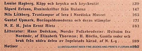 Fataburen kulturhistorisk tidskrift Nordiska Museet 1915 HÄFT 3