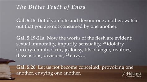Vice Verses: Envy | The sin of envy is often bitter when others seem to ...