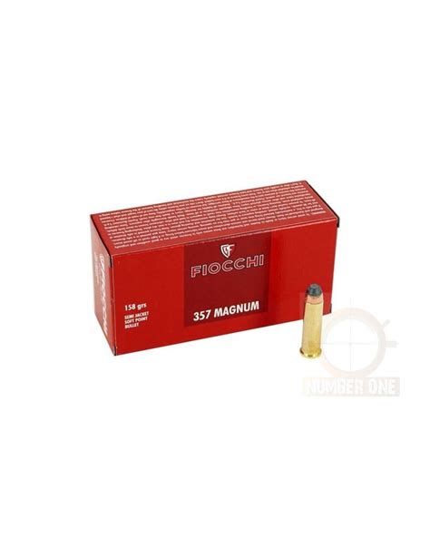 FIOCCHI 357 MAG SJSP 158 GR