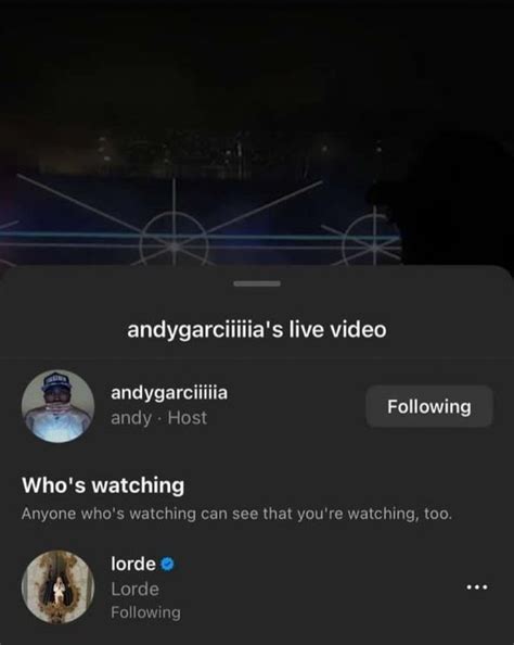 Lorde Updates On Twitter An Instagram User Famous For Streaming