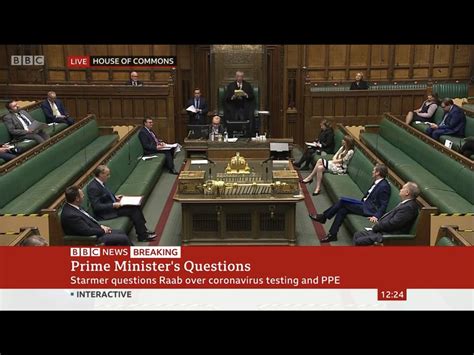 Today Prime Ministers Question Time Went Semi Virtual