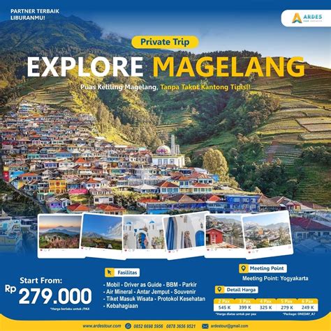 Paket Tour 1 Hari Magelang 2025