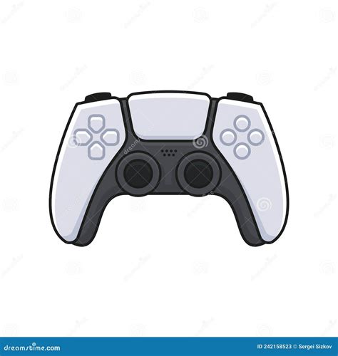 Joystick Icon Stock Vector Illustration Flat Design CartoonDealer