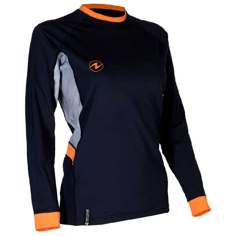 Aqualung Rashguard Lf Long Sleeve Woman Black Xtremeinn
