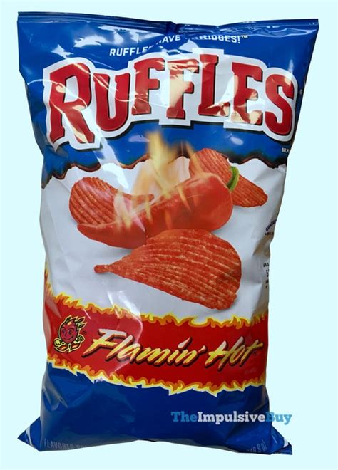 Review Flamin Hot Ruffles Potato Chips The Impulsive Buy