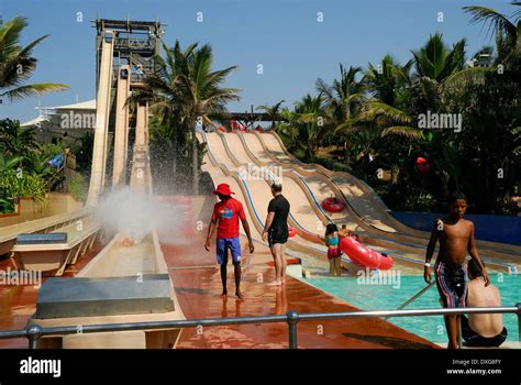 Ushaka Marine Wet N Wild Water Slides Durban Kwazulu Natal South