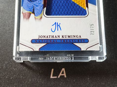 【la拍卖精品】21 22 Panini National Treasures Jonathan Kuminga 国宝 勇士 乔纳森 库明加