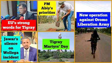 New Operation Against OLA EU S Strong Words For Tigray Tigray