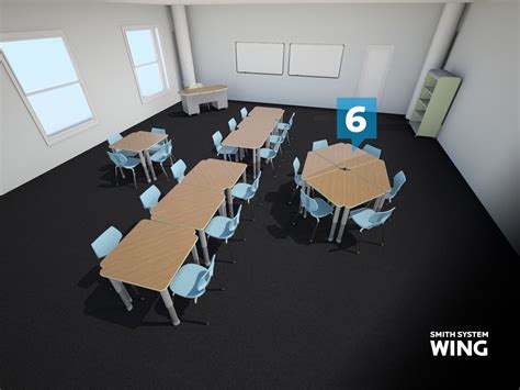 These desks are awesome to create different kinds of groups around the classroom for ...