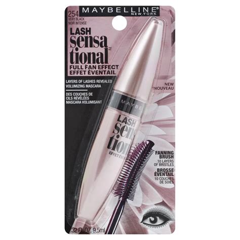 Maybelline Lash Sensational Full Fan Effect Mascara 254 Very Black