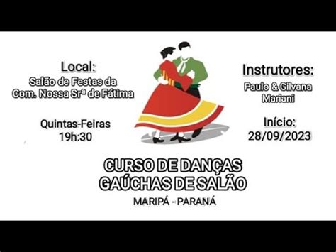 Aula Do Curso De Dan As Ga Chas No Sal O De Festas Da Comunidade N