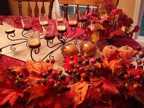 Dining Delight Fall Dinner Party For Eight Holiday Table Decorations