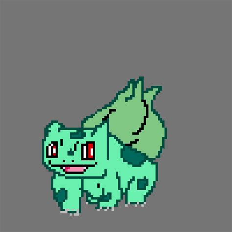 Pixilart - Bulbasaur by Pixelrookie31