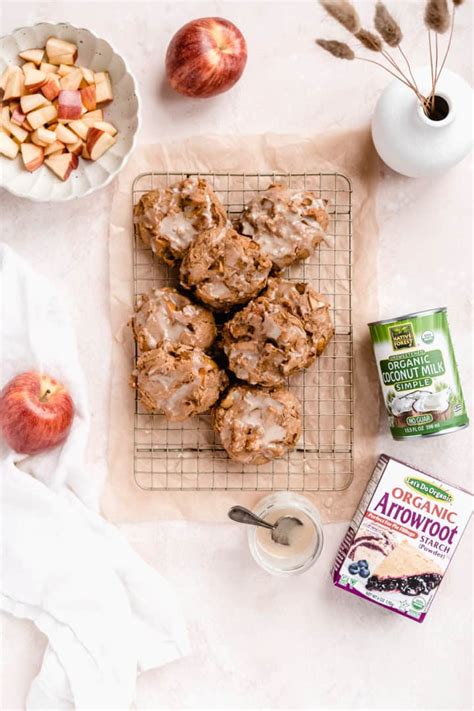 Baked Vegan Apple Fritters Vegan Paleo GF The Fit Peach