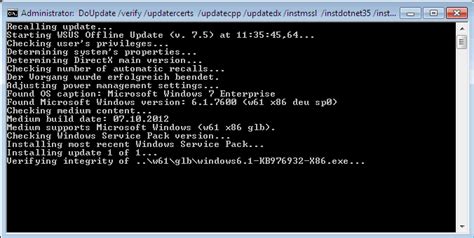 Actualizar Windows y Office sin conexión con WSUS Offline Update