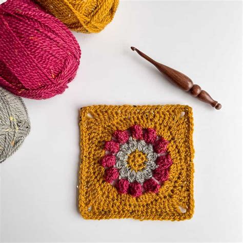 Crochet Flower Granny Square A Free Crochet Pattern