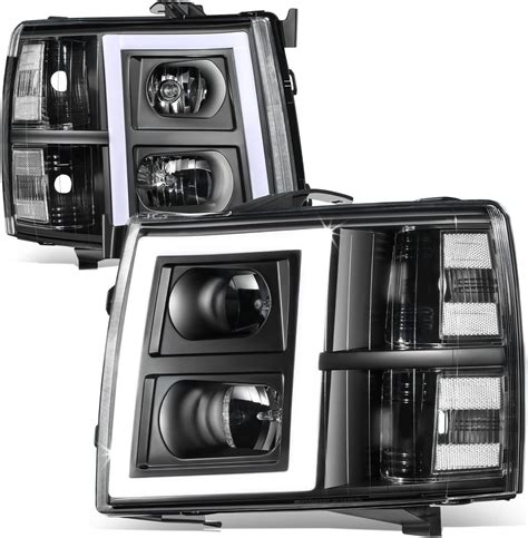 DNA MOTORING HL HPL CSIL07 G5 BK CL1 Par De Faros LED DRL Compatibles