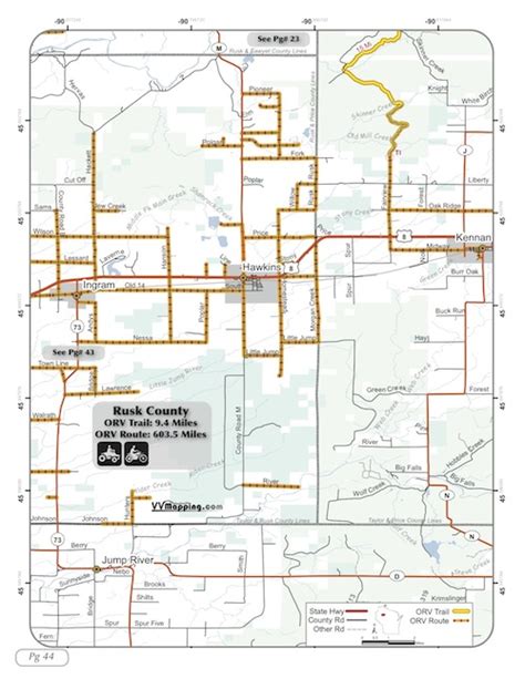 Rusk County Orv Trail Information