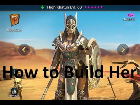 High Khatun How To Build Her Raid Shadow Legends Youtube